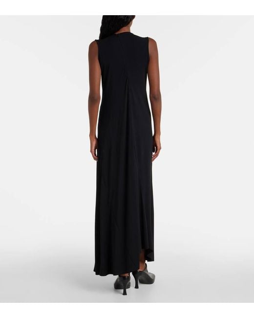 Balenciaga Black Maxikleid