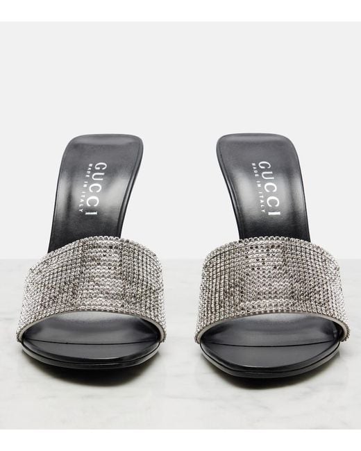Mules Bombshell 120 di Gucci in Gray
