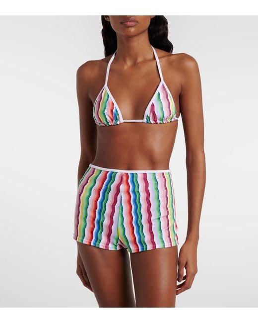 Missoni White Shorts Aus Frottee