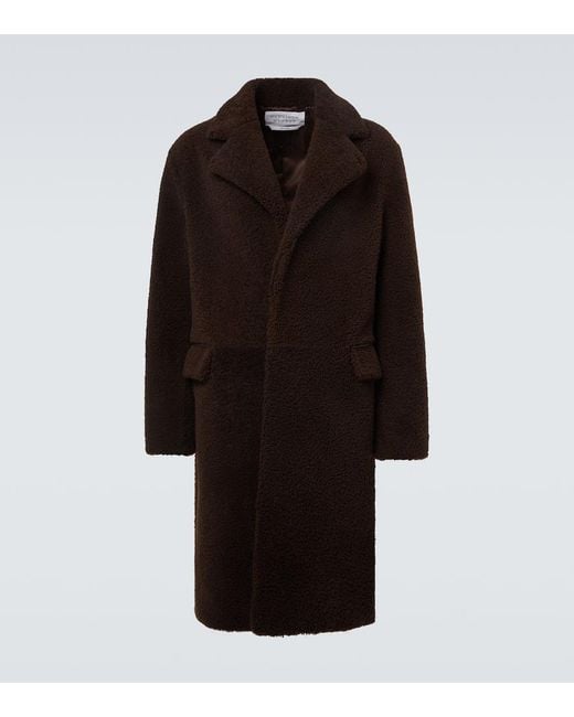 Gabriela Hearst Mantel Teddy Aus Shearling in Black für Herren