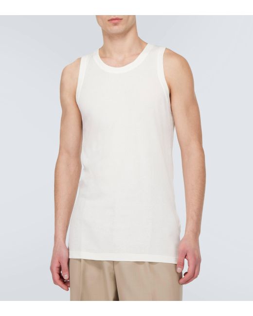 Set de 3 t-shirts en coton Jil Sander pour homme en coloris White