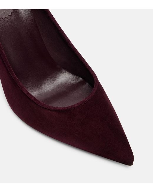 Christian Louboutin Red Sporty Kate Suede Pumps