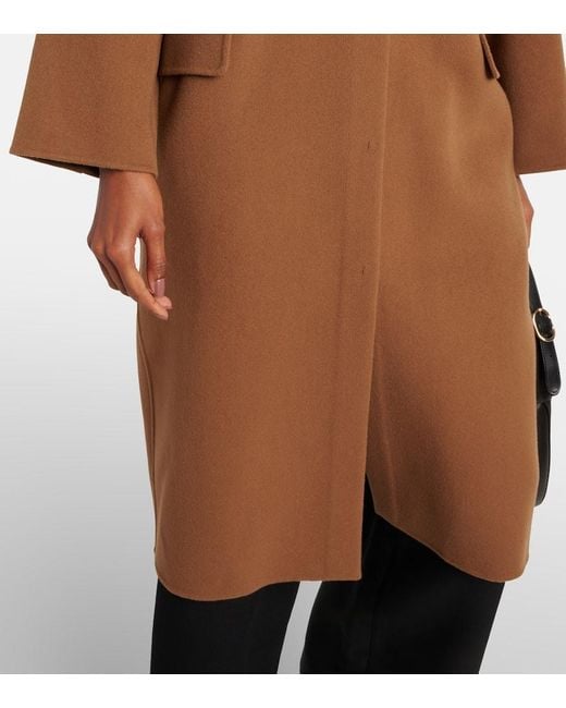 Max Mara Brown Park Wool Coat