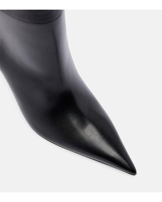Tom Ford Black Julianne 85 Leather Knee-High Boots