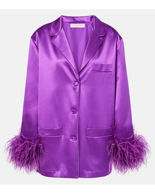 Camicia di Valentino in Purple