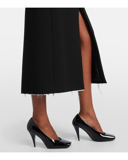 Robe Bustier New Fury En Laine Melangee Givenchy en coloris Black
