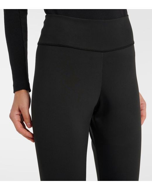 Yves Salomon Black Ski Leggings