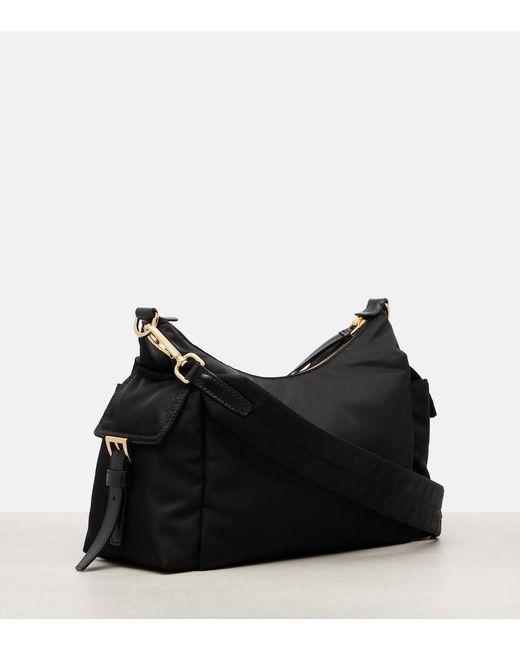Prada Black Explore Re-Nylon Large Shoulder Bag