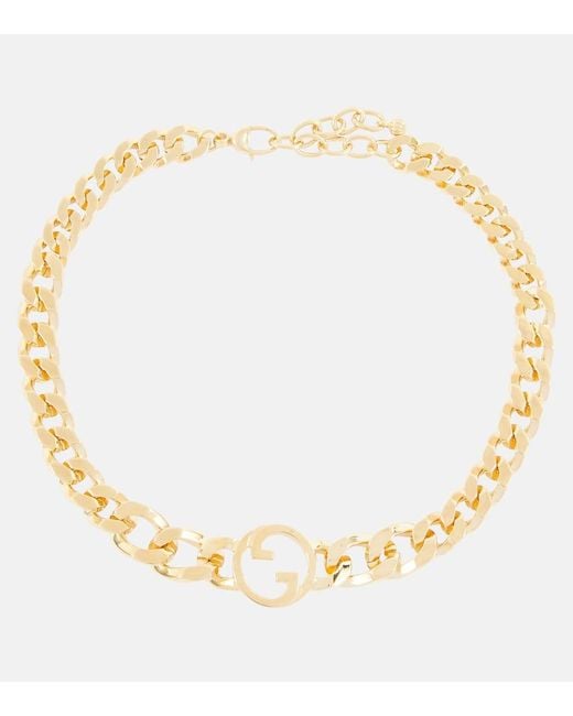 Gucci Metallic Halskette Blondie
