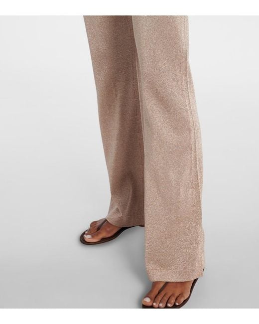 Missoni Pink Lame Flared Pants