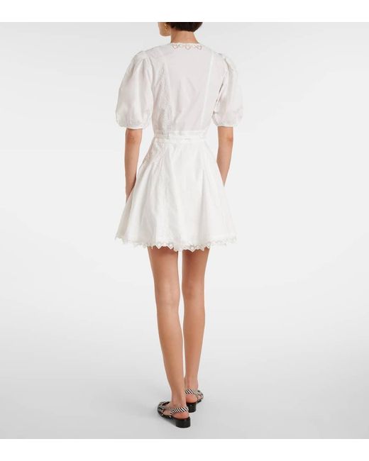 Robe Camila Brodee En Coton Ulla Johnson en coloris White