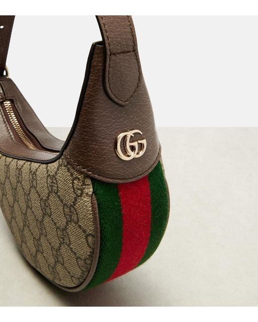 Gucci Brown Ophidia Small Shoulder Bag, Gg Canvas