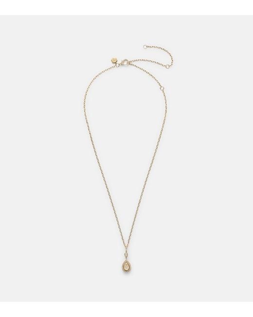 SHAY White 18Kt Pendant Necklace With Diamonds