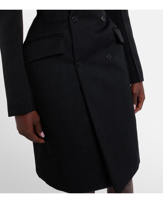Wardrobe NYC Black Crepe Minidress