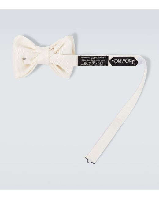 tom ford white bow tie