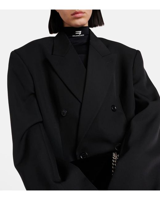 Balenciaga Black Cinched Blazer