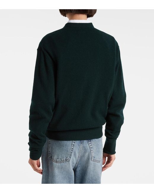 Totême Green Cashmere Sweater