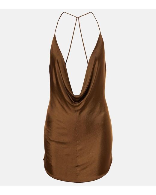 Tom Ford Brown Jersey Tank Top