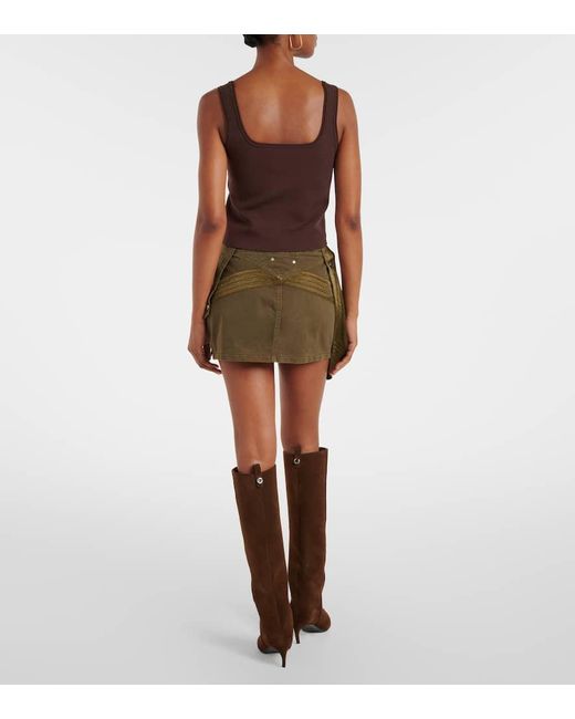 Jonathan Simkhai Brown Ramaina Tank Top