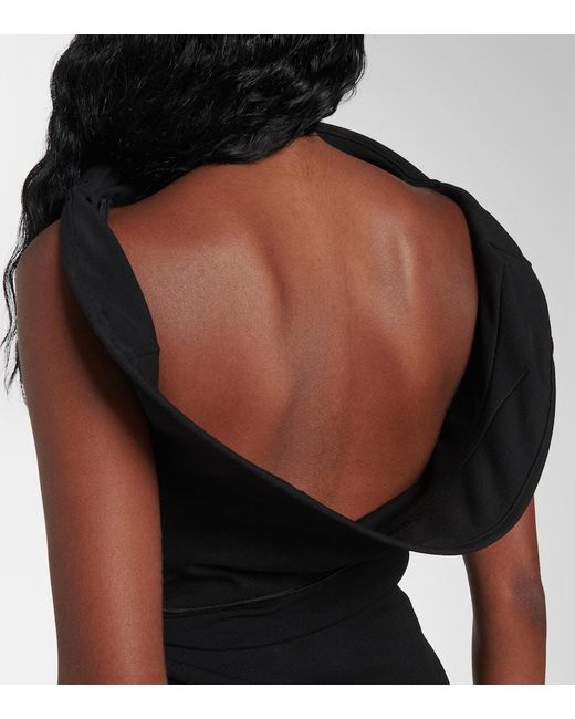 Abito in jersey di Jacquemus in Black