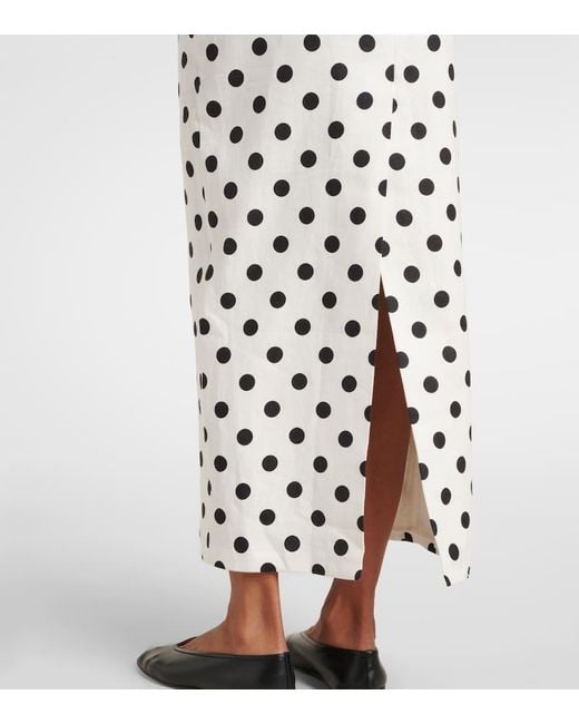 Abito Lungo Romeo di Posse in White