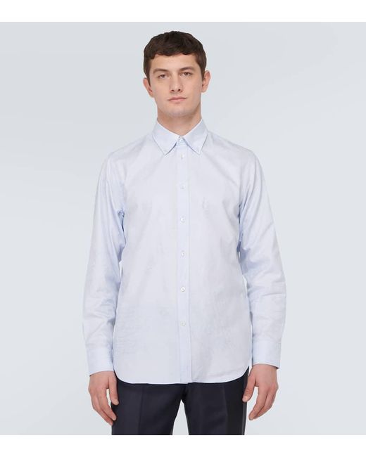 Camicia in cotone di Berluti in White da Uomo