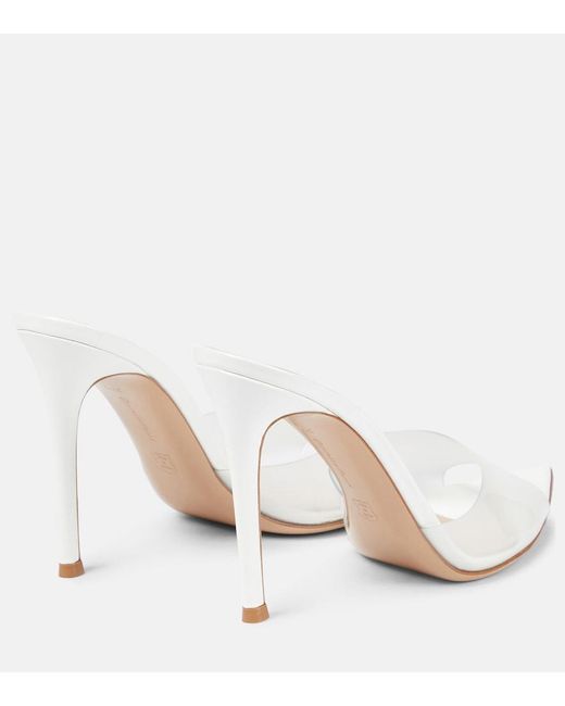 Gianvito Rossi Multicolor Elle 105 Tpu Mules
