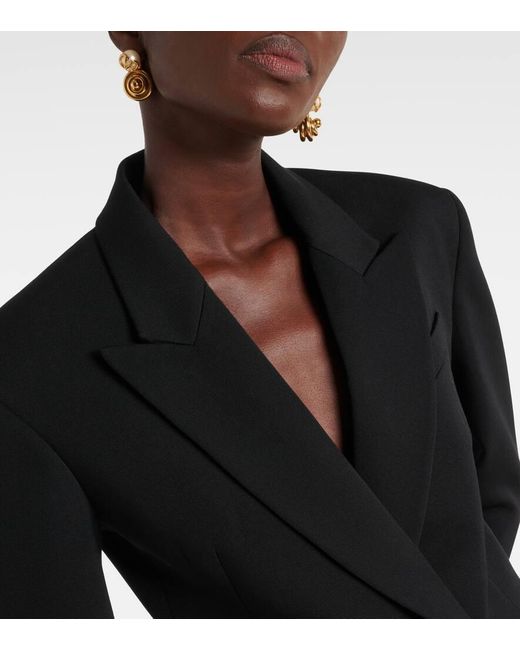 Blazer De Lana Virgen Valentino de color Black