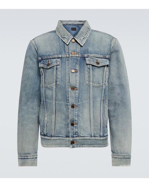 Ysl jean jacket Clearance