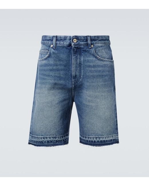 Loewe Blue Paula's Ibiza Denim Shorts for men