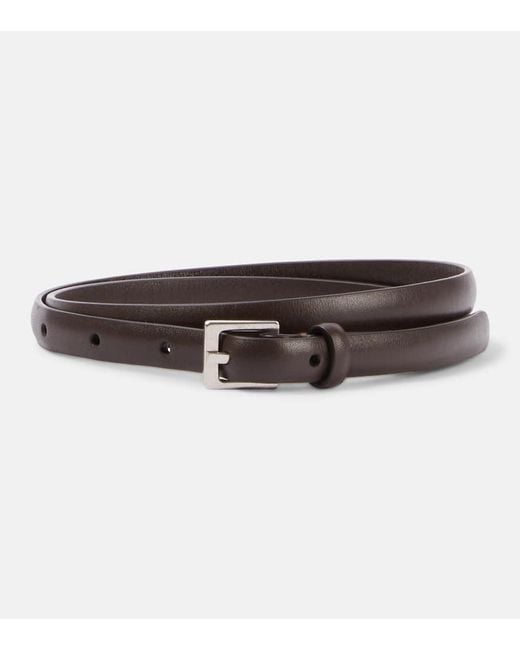 The Row Brown Leather Belt