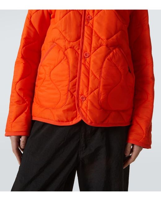 Junya Watanabe Steppjacke Ark Air in Red für Herren