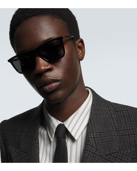 Saint Laurent Gray Sl 895 Square Sunglasses for men