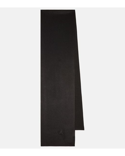 Sciarpa Con Ricamo di Alaïa in Black