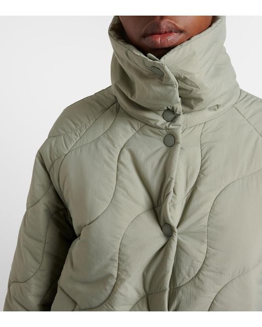 Varley Green Fabia Quilted Jacket