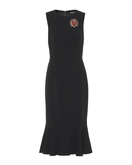 Dolce & Gabbana Black Sacred Heart Dress