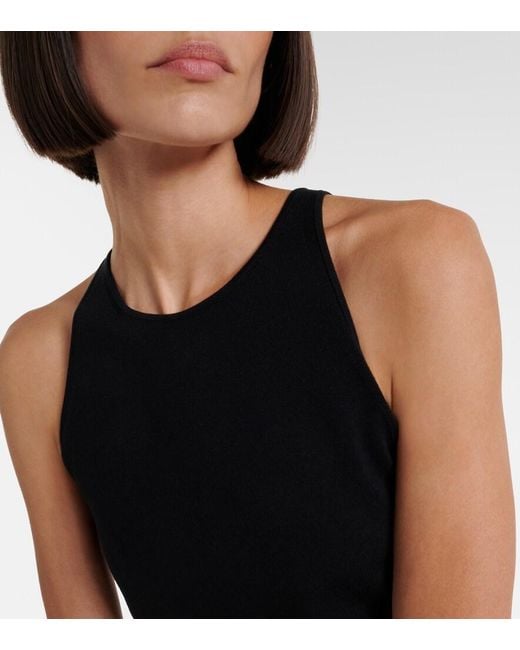 Carolina Herrera Black Knitted Top