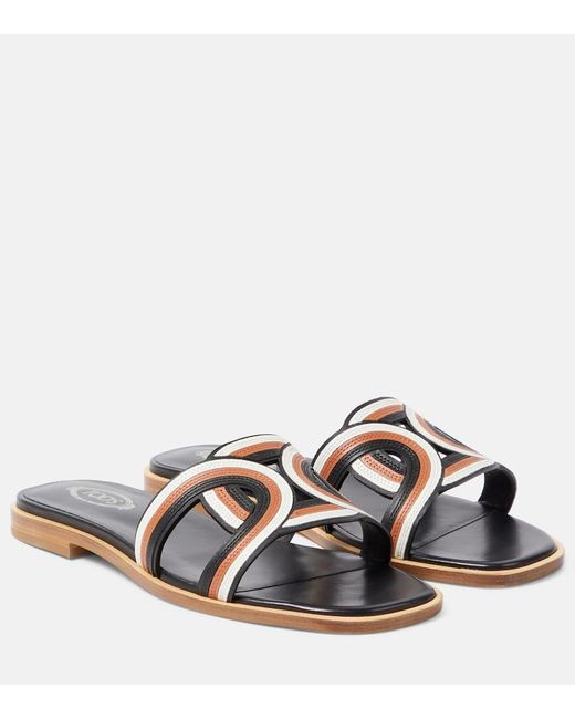 Tod's Multicolor Kate Leather Sandals