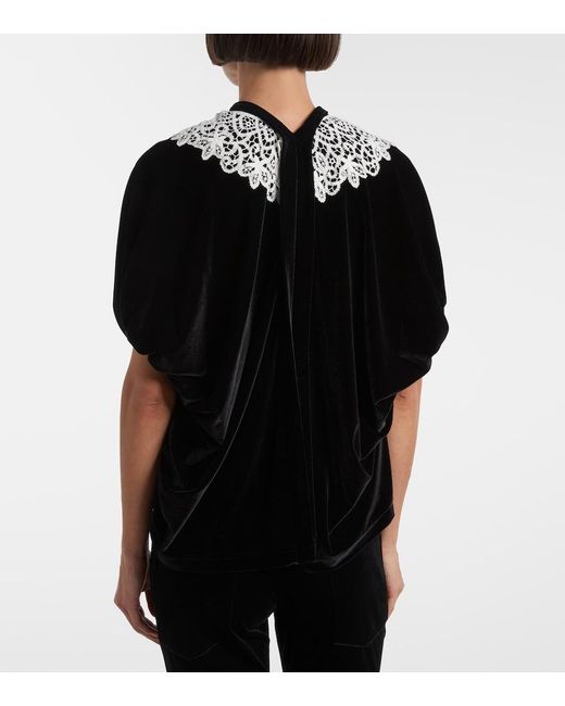 Junya Watanabe Black Jersey Top