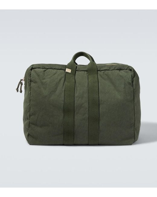 Borsa Da Viaggio Con Logo di Visvim in Green da Uomo