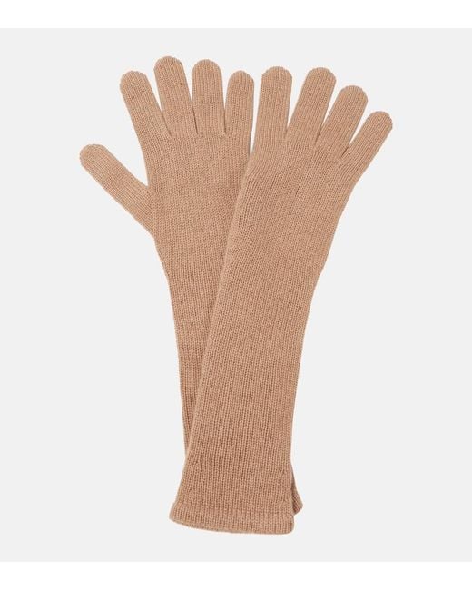 Max Mara Natural Cashmere Gloves
