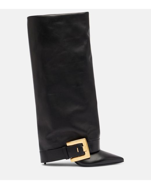 Bottes Anthem Balmain en coloris Black