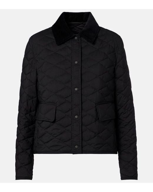 Moncler Women's Black Citno Quilted Down Jacket
