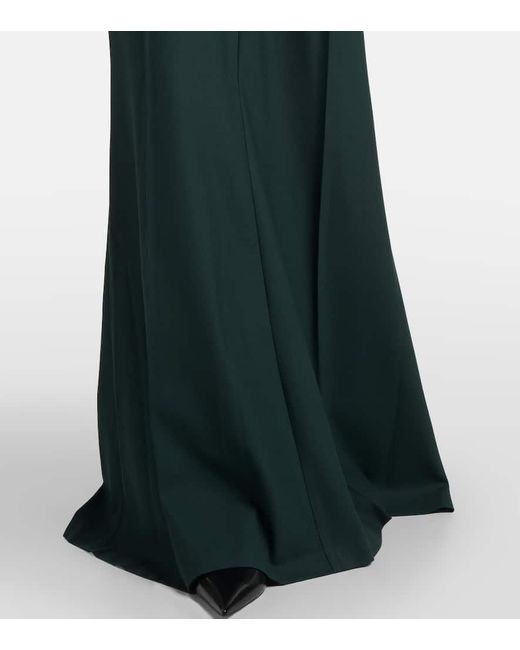 Victoria Beckham Green Maxirock