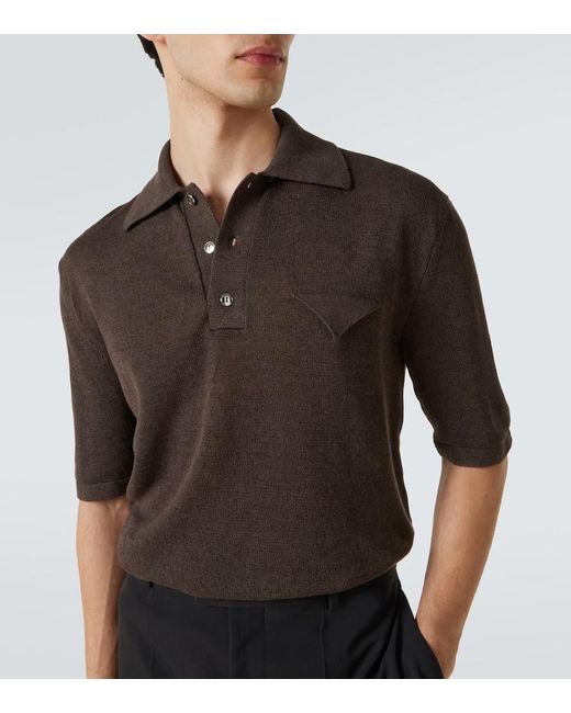 Polo Shirts Bottega Veneta pour homme en coloris Brown