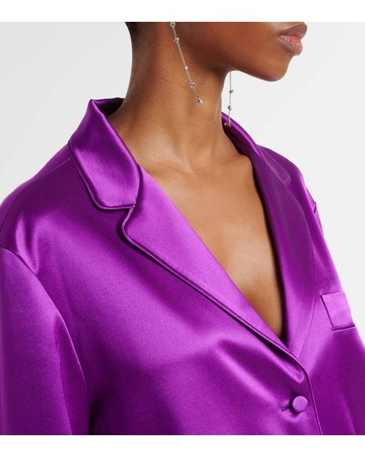 Camicia di Valentino in Purple