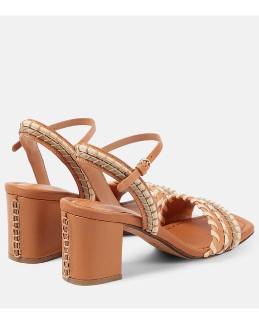 Ulla Johnson Brown Sandalen Sofia Aus Leder