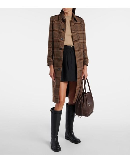 Tod's Black Leather Knee-High Boots