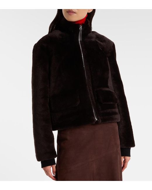 Proenza Schouler Black Label Scarlett Shearling Jacket
