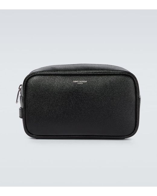 Saint Laurent Kosmetiketui Aus Leder in Black für Herren